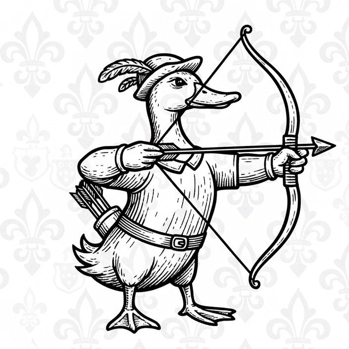the duck archer tik tok